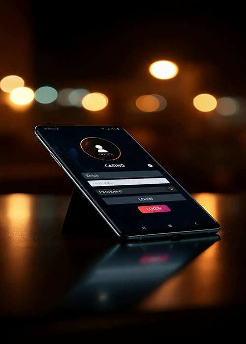 Form di login intuitiva di Mafia Casino con campi per nome utente e password, pronta per l'accesso rapido al gioco.