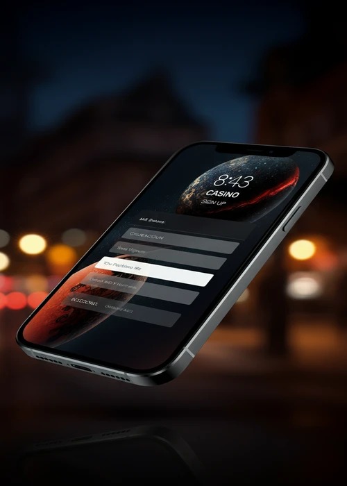 Schermata del modulo di registrazione di Mafia Casino, evidenziando i campi per l'iscrizione rapida e sicura dell'account.